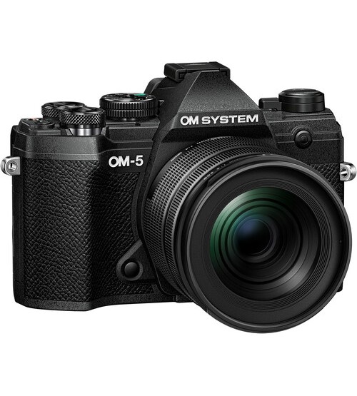 Olympus OM SYSTEM OM-5 Mirrorless Camera with 12-45mm f/4 PRO Lens
